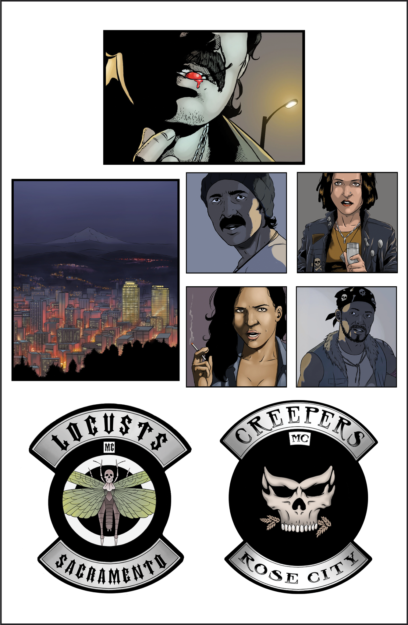 City of Roses Sticker Pack