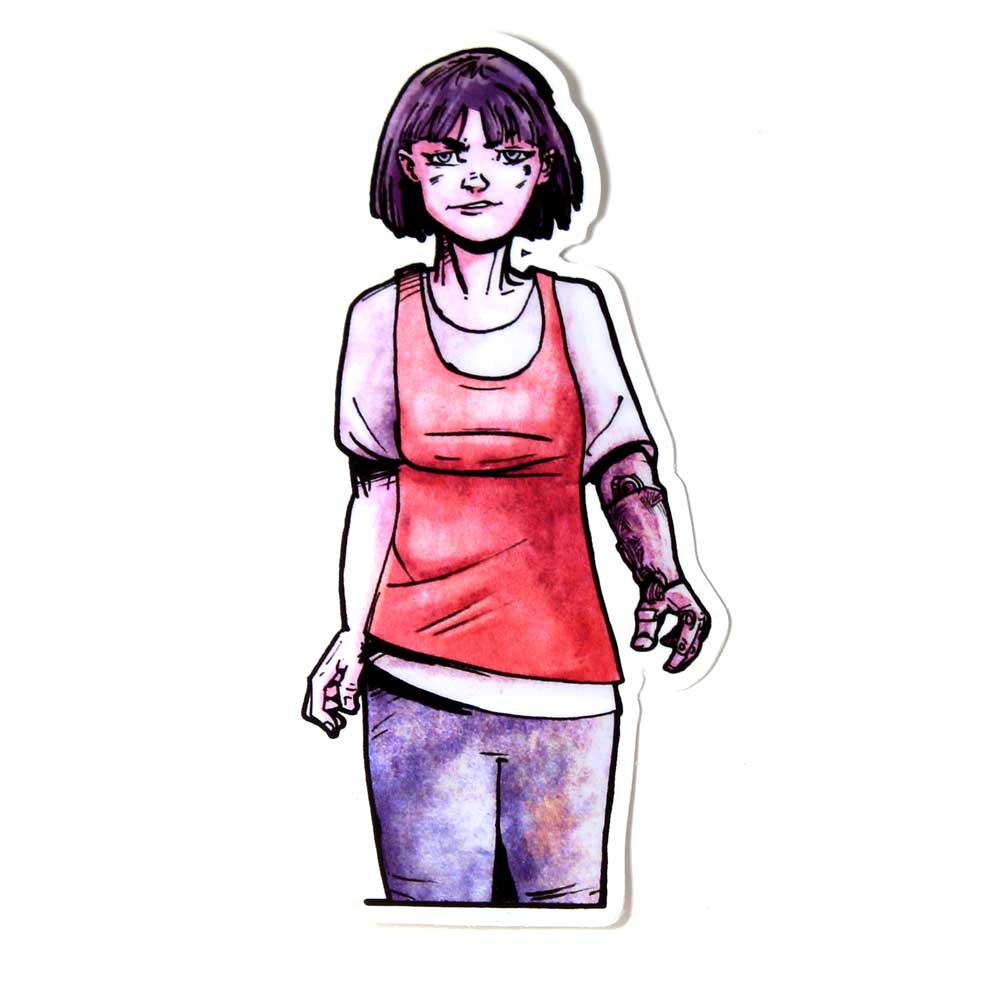 Aiko Sticker – Bird's Eye Comics